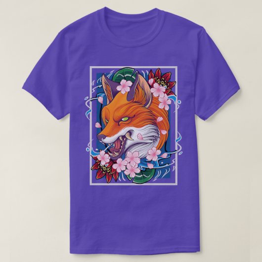 Mooi Fo Cherry Blossom Japans T-shirt (Design voorkant)