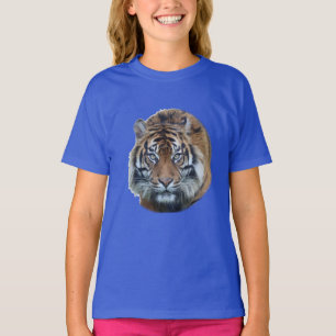 Mooi foto van de kop van een Bengaalse tijger T-shirt