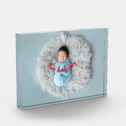 Mooi fotoalbum van mijn baby, mijn liefde fotoblokken (Links)