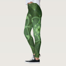 Mooi fractal groen Keltisch patroon