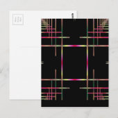 Mooi Fractal Pattern Briefkaart (Voorkant / Achterkant)