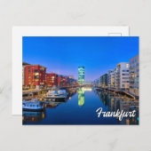 Mooi Frankfurt, Duitsland Briefkaart (Voorkant / Achterkant)