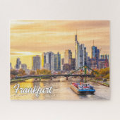 Mooi Frankfurt, Duitsland Legpuzzel (Horizontaal)