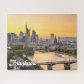 Mooi Frankfurt, Duitsland Legpuzzel (Horizontaal)