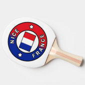 Mooi Frankrijk Tafeltennisbatje (Zijkant)