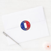 Mooi Frankrijk Vierkante Sticker (Envelop)