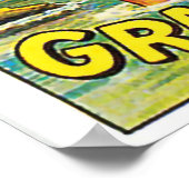 Mooi, Frankrijk, vrouw in een zwempak op het stran Poster (Hoek)