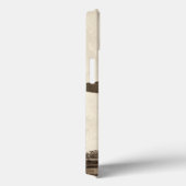 Mooi Frans Chateau in Sepia Tones Case-Mate iPhone Case (Achterkant / Rechts)