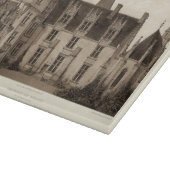 Mooi Frans Chateau in Sepia Tones Snijplank (Hoek)