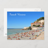 Mooi. Frans Riviera Briefkaart (Voorkant / Achterkant)