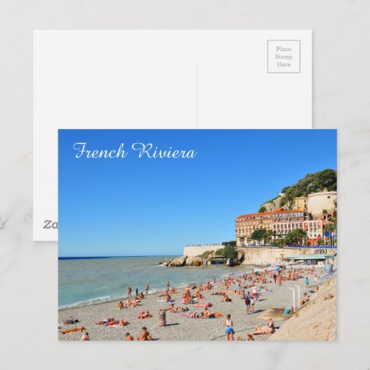 Mooi. Frans Riviera Briefkaart (Voorkant / Achterkant)