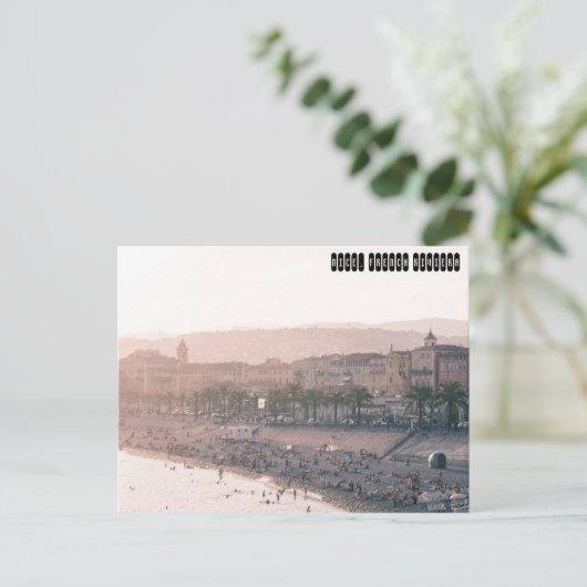 Mooi, Frans Riviera Briefkaart (Staand voorkant)