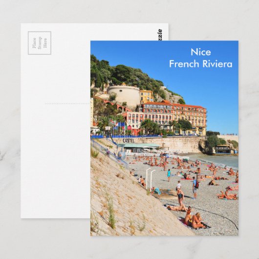 Mooi. Frans Riviera Briefkaart (Voorkant / Achterkant)