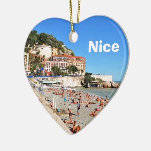 Mooi. Frans Riviera Keramisch Ornament (Links)