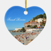 Mooi. Frans Riviera Keramisch Ornament (Voorkant)