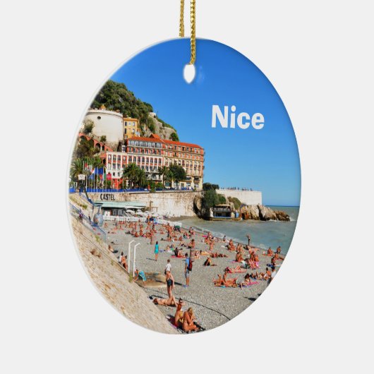 Mooi. Frans Riviera Keramisch Ornament (Rechts)