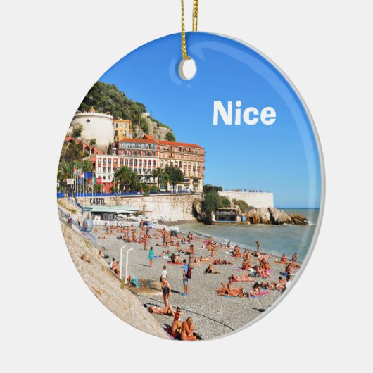 Mooi. Frans Riviera Keramisch Ornament (Links)