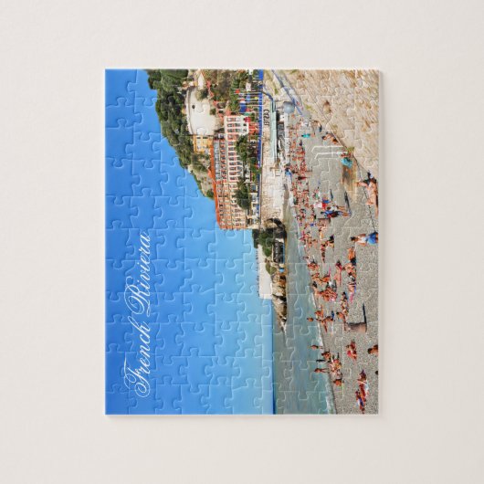 Mooi. Frans Riviera Legpuzzel (Verticaal)