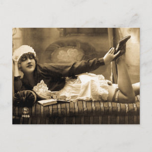 Mooi!  Franse Risque Briefkaart