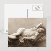 Mooi!  Franse Risque Briefkaart (Voorkant / Achterkant)