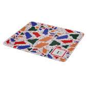 Mooi Fun Terrazzo Abstract Spat-art Snijplank (Hoek)