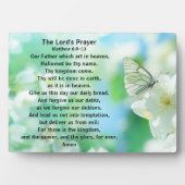 Mooi, gebedsplaquette van de Heer, Christelijke ge Fotoplaat (voorkant)