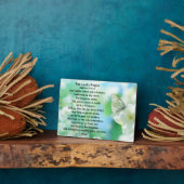 Mooi, gebedsplaquette van de Heer, Christelijke ge Fotoplaat (Zijkant)