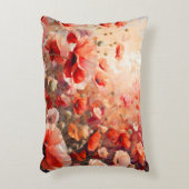 Mooi Gebied van Poppy Designer Accent Kussen (Voorkant(Verticaal))