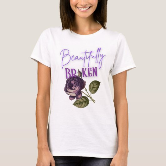 Mooi Gebroken T-shirt (Voorkant)