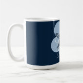 Mooi gedaan Blauwe Bloem Mok (Links)