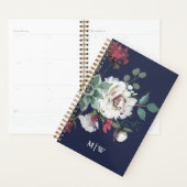 Mooi Gedempt BloemenBoeket met Monogram Planner (Display)