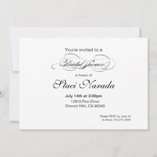 Mooi geel en wit luxe Vrijgezellenfeest Kaart (Achterkant)