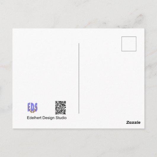 Mooi Geel Roze Dahlia DIY Briefkaart (Achterkant)