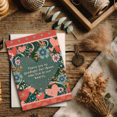 Mooi Geen Vaarwel Medeleven Citaat Bloemig Hart Kaart