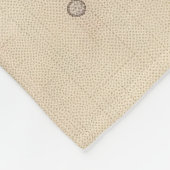 Mooi Geisha Portret Fleece Deken (Hoek)