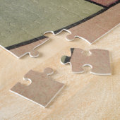 mooi geisha-portret met een Comb Art Legpuzzel (Zijkant)