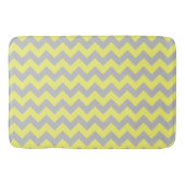 Mooi gele Chevron Pattern Badmat (Voorkant)