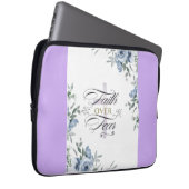 Mooi geloof boven angst op Cross Electronics tas (Voorkant Rechts)