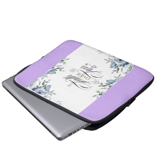 Mooi geloof boven angst op Cross Electronics tas (Voorkant onderkant)