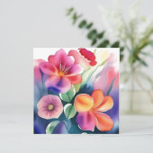 Mooi, gelukkig, licht, lente, zomer, schattig, ele kaart (Staand voorkant)