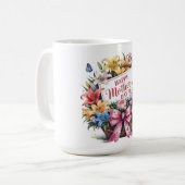 Mooi gelukkige Moederdag Mama Koffiemok (Voorkant links)