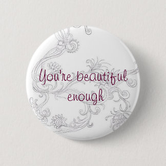 Mooi genoeg ronde button 5,7 cm