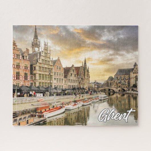 Mooi Gent, België Legpuzzel (Horizontaal)