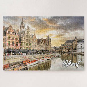 Mooi Gent, België Legpuzzel
