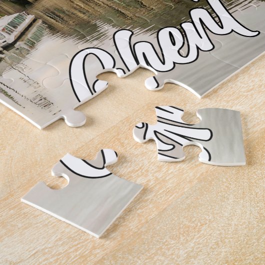 Mooi Gent, België Legpuzzel (Zijkant)