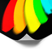 MOOI GEPERSONALISEERD FEL SCHAATSER POSTER (Hoek)