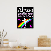 MOOI GEPERSONALISEERD FEL SCHAATSER POSTER (Keuken)