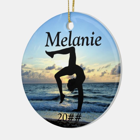 MOOI GEPERSONALISEERD GYMNASTIEK ORNAMENT (Links)