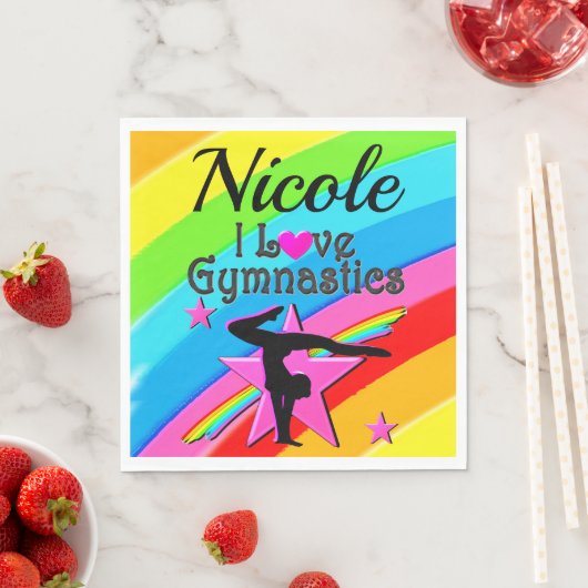 MOOI GEPERSONALISEERD IK HOU VAN GYMNASTIEK ONTWER SERVET (Insitu)