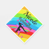 MOOI GEPERSONALISEERD IK HOU VAN GYMNASTIEK ONTWER SERVET (Hoek)